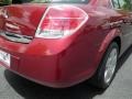 2008 Red Jewel Saturn Aura XE  photo #18