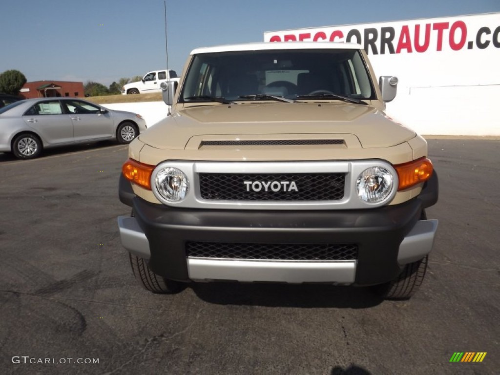 2012 FJ Cruiser 4WD - Quicksand / Dark Charcoal photo #2