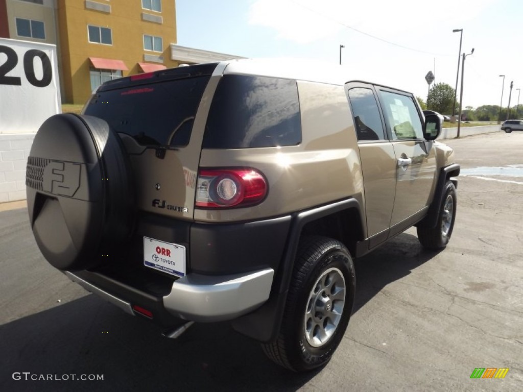 2012 FJ Cruiser 4WD - Quicksand / Dark Charcoal photo #7