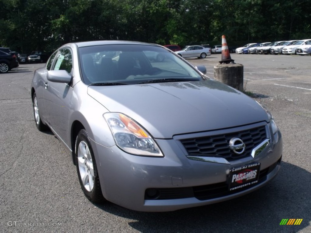 2008 Altima 2.5 S Coupe - Precision Gray Metallic / Charcoal photo #1