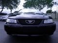 2000 Black Ford Mustang V6 Convertible  photo #4