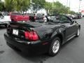 2000 Black Ford Mustang V6 Convertible  photo #20