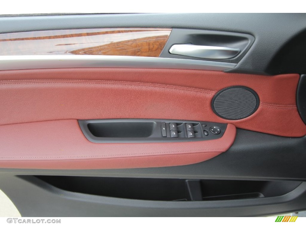 2009 X6 xDrive50i - Space Grey Metallic / Chateau Nevada Leather photo #9