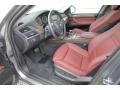 2009 BMW X6 Chateau Nevada Leather Interior Front Seat Photo