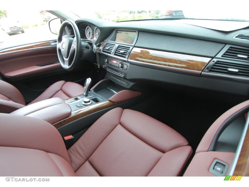 2009 BMW X6 xDrive50i Chateau Nevada Leather Dashboard Photo #69190072