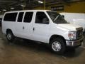 Oxford White 2008 Ford E Series Van E150 XL Passenger