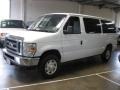 2008 Oxford White Ford E Series Van E150 XL Passenger  photo #3