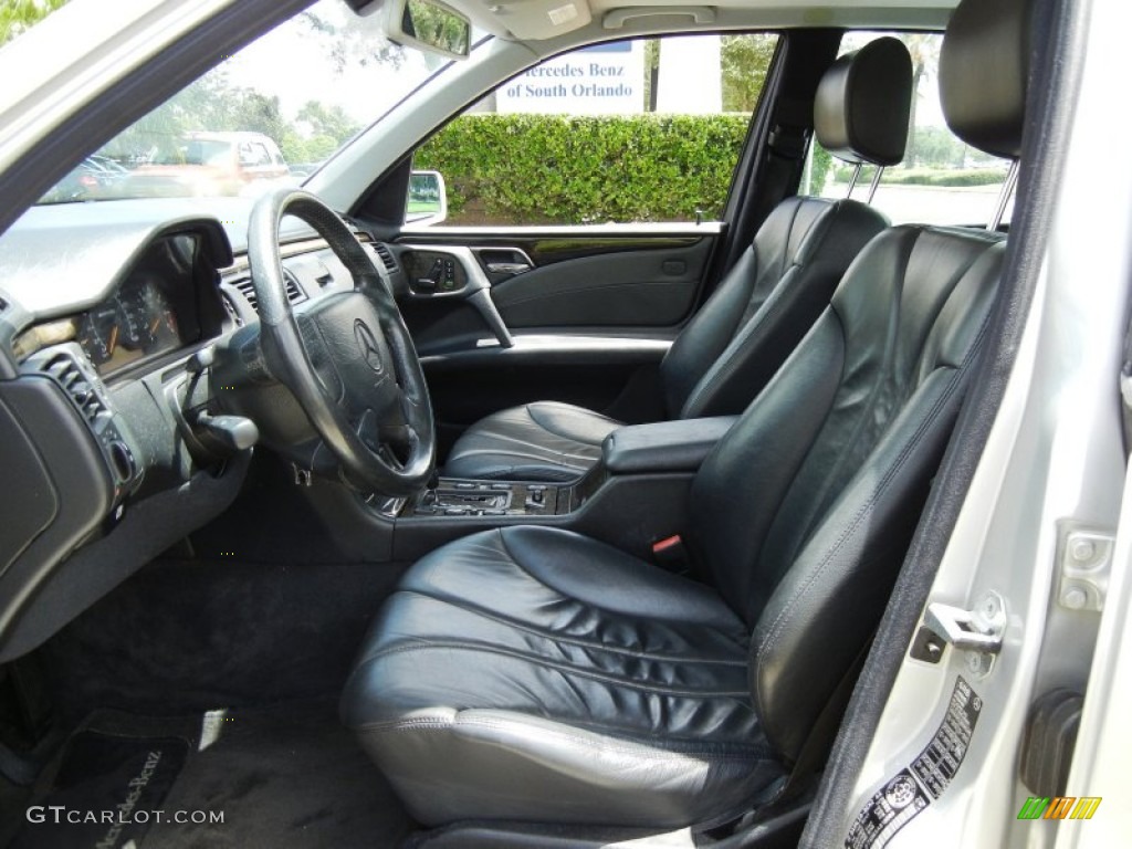 Black Interior 1999 Mercedes-Benz E 55 AMG Sedan Photo #69191620