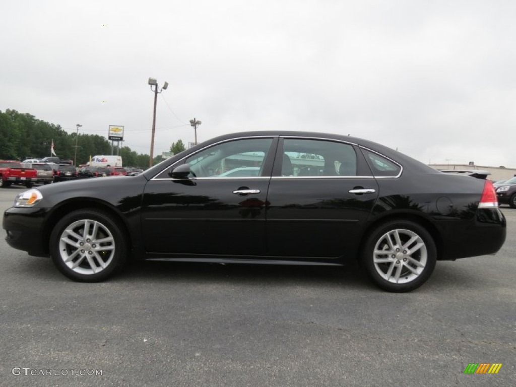 Black 2012 Chevrolet Impala LTZ Exterior Photo #69191702