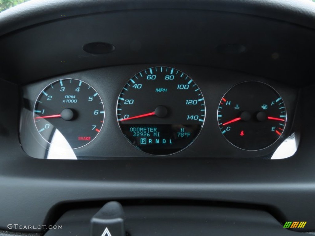 2012 Chevrolet Impala LTZ Gauges Photo #69191878