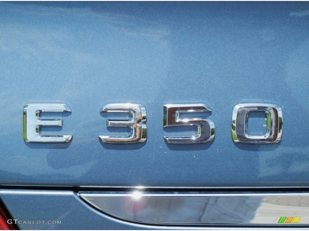 2007 E 350 Sedan - Platinum Blue Metallic / Cashmere photo #9