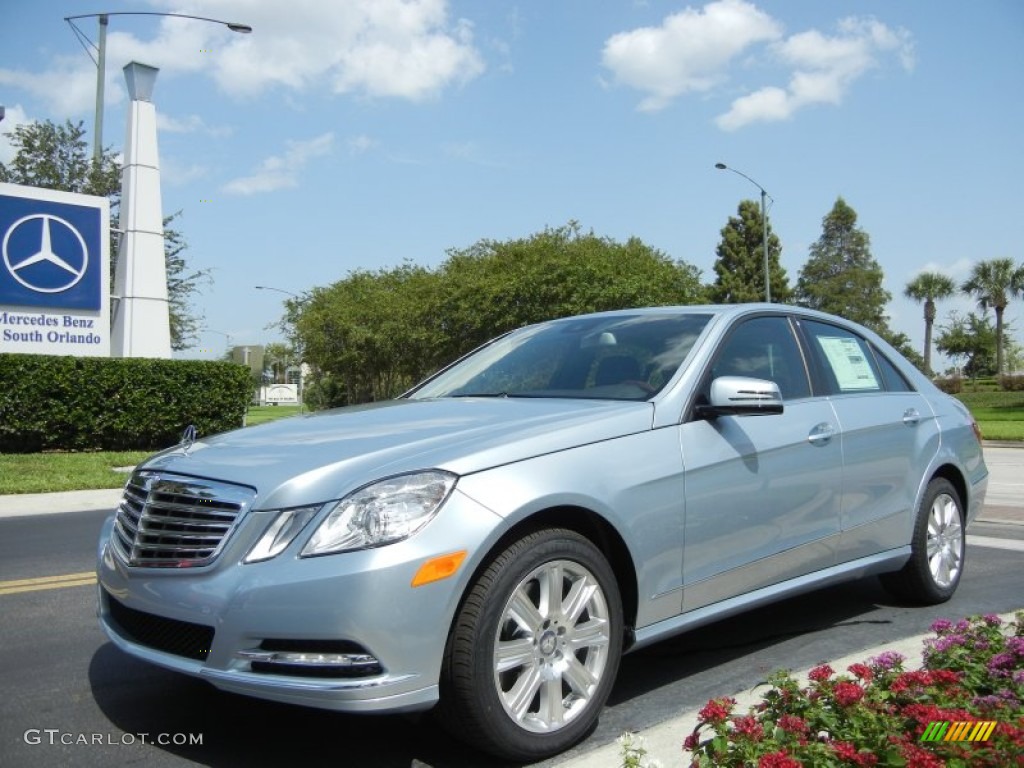 Diamond Silver Metallic 2013 Mercedes-Benz E 350 Sedan Exterior Photo #69192379