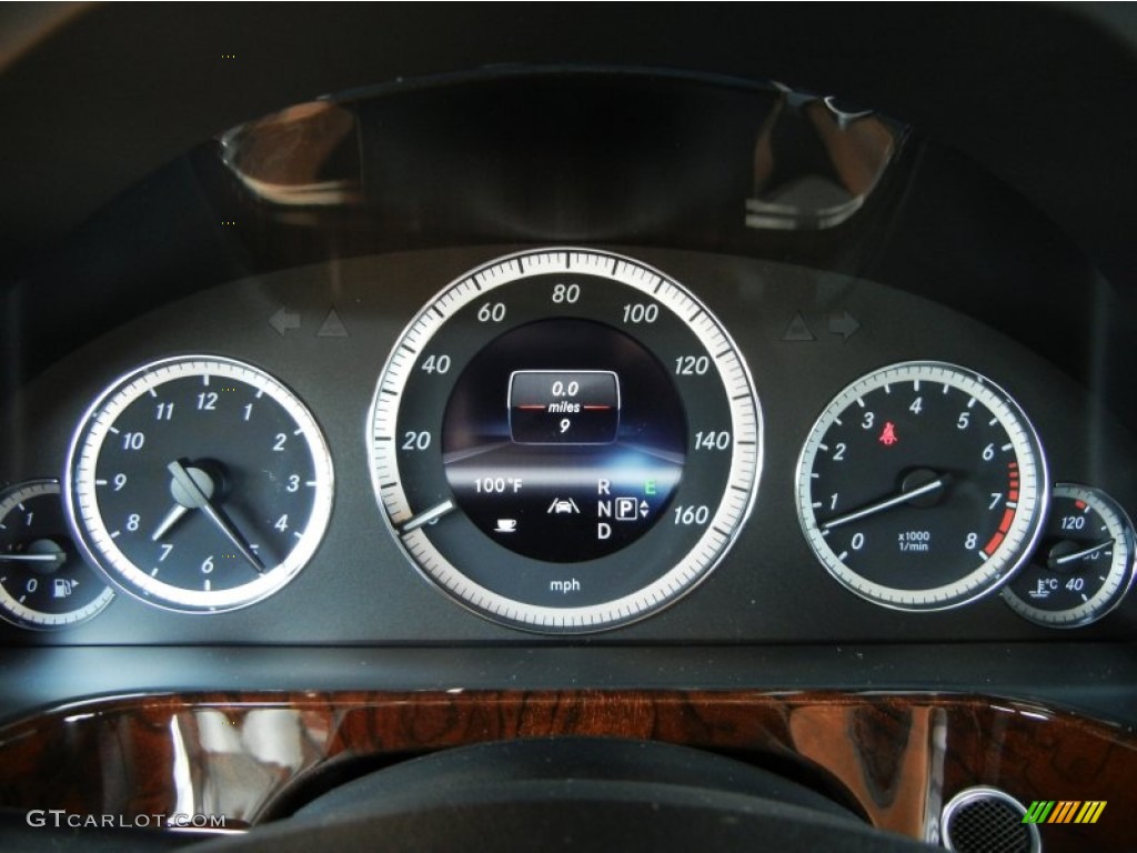 2013 Mercedes-Benz E 350 Sedan Gauges Photo #69192439