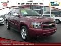 Deep Ruby Red Metallic 2008 Chevrolet Avalanche LS