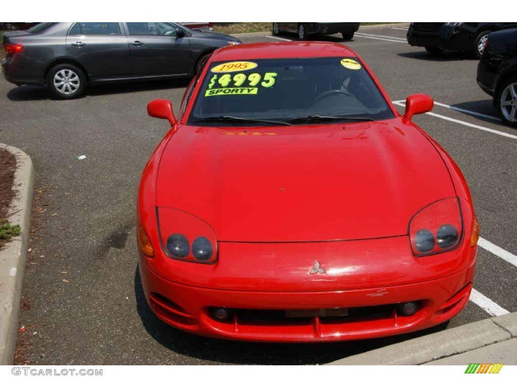 1995 3000GT Coupe - Caracas Red / Black photo #2