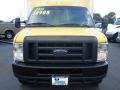 2008 Yellow Ford E Series Cutaway E350 Commercial Moving Truck  photo #5