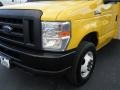 2008 Yellow Ford E Series Cutaway E350 Commercial Moving Truck  photo #7