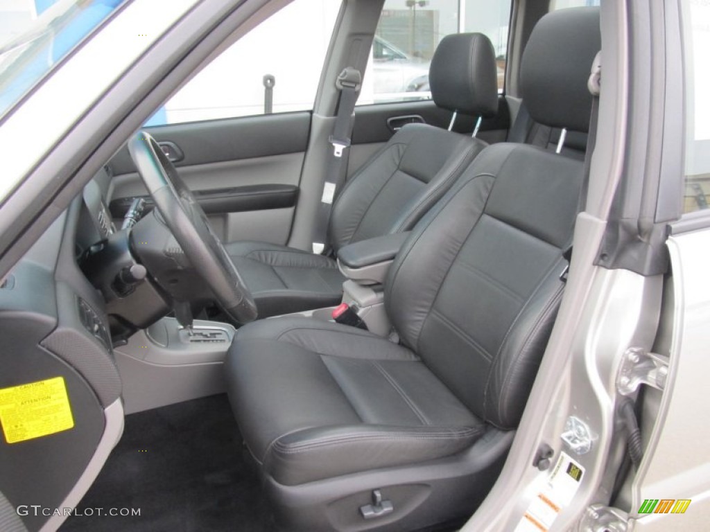 Anthracite Black Interior 2006 Subaru Forester 2.5 XT Limited Photo #69196096