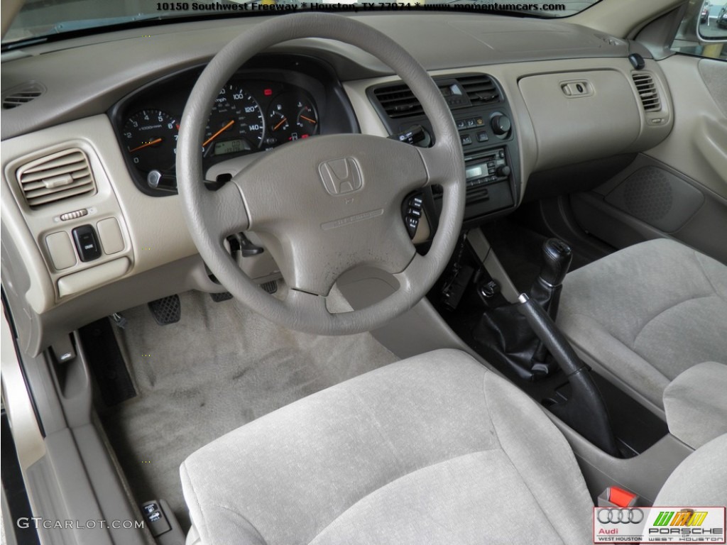 2002 Accord LX Sedan - Naples Gold Metallic / Ivory photo #8