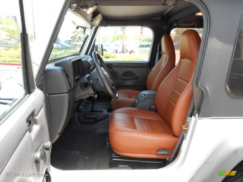 2002 Jeep Wrangler Apex Edition 4x4 Front Seat Photo #69196573