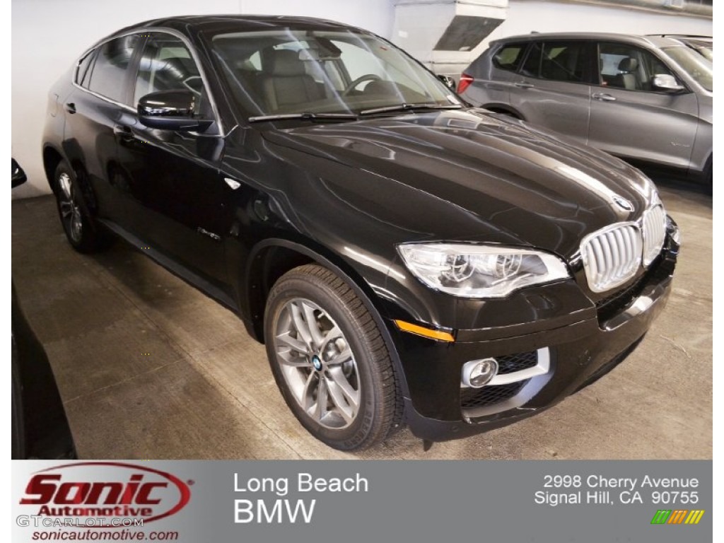 2013 X6 xDrive50i - Jet Black / Black photo #1