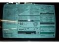 2013 BMW X6 xDrive50i Window Sticker