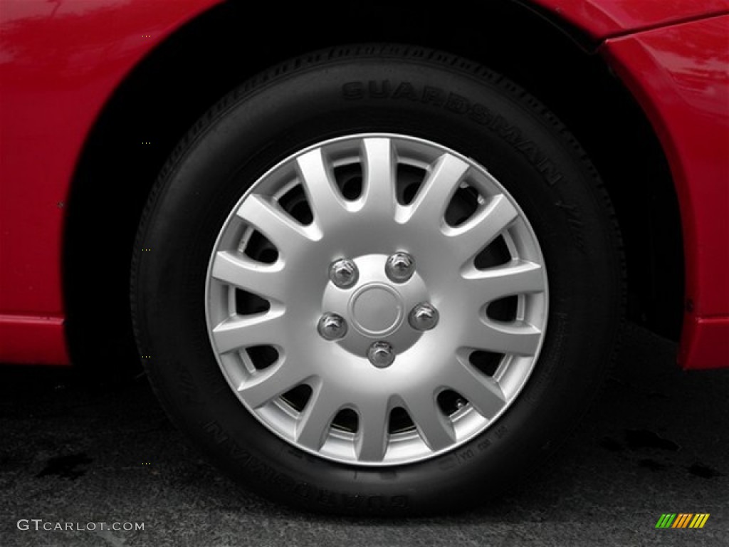 2002 Focus LX Sedan - Infra Red / Medium Graphite photo #37