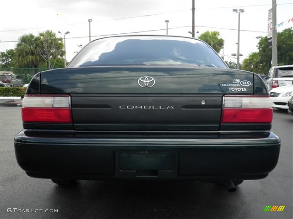 1996 Corolla 1.6 - Dark Emerald Pearl / Gray photo #13