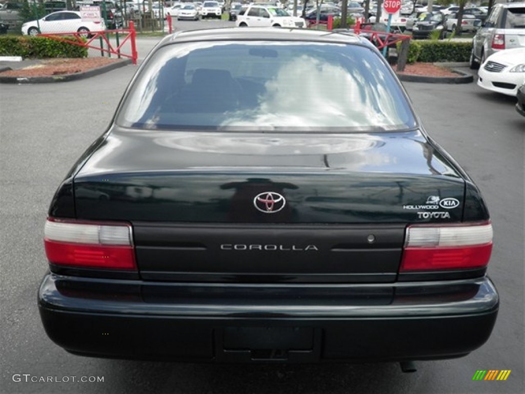 1996 Corolla 1.6 - Dark Emerald Pearl / Gray photo #15