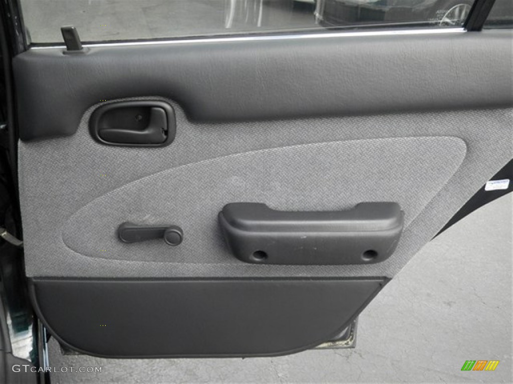 1996 Toyota Corolla 1.6 Gray Door Panel Photo #69199813