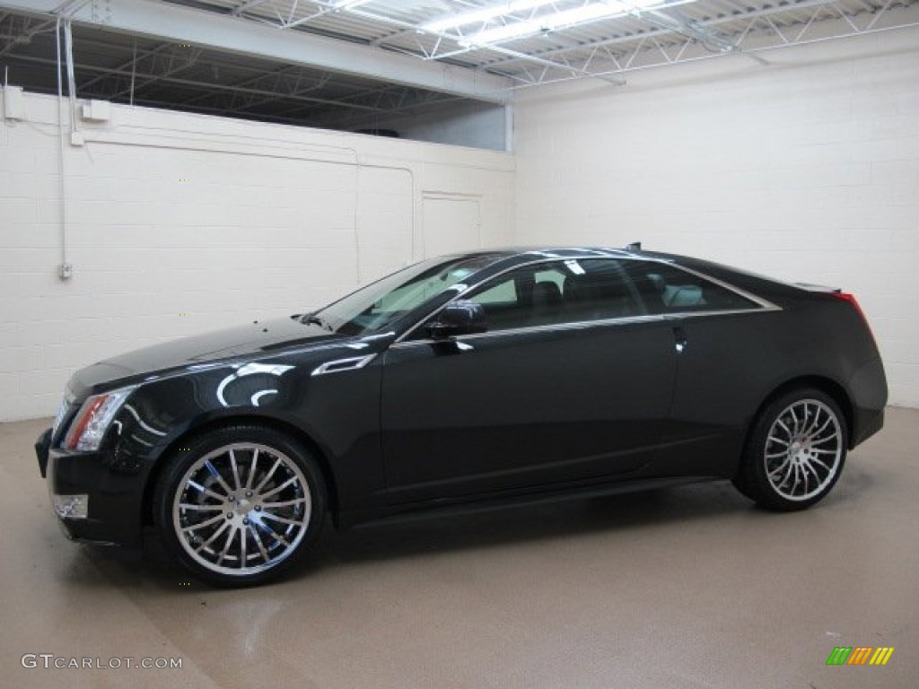 Black Diamond Tricoat 2012 Cadillac CTS 4 AWD Coupe Exterior Photo #69199822