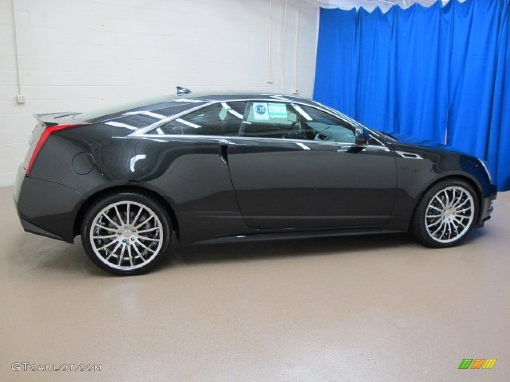 Black Diamond Tricoat 2012 Cadillac CTS 4 AWD Coupe Exterior Photo #69199927