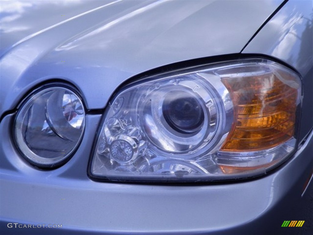 2003 Optima SE V6 - Diamond Silver / Gray photo #9