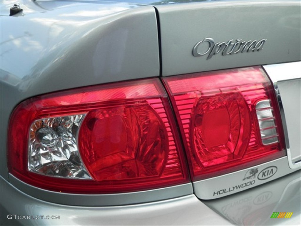 2003 Optima SE V6 - Diamond Silver / Gray photo #15