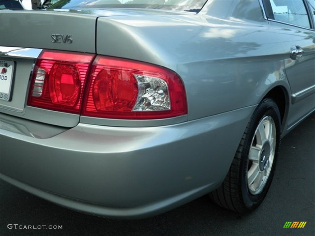 2003 Optima SE V6 - Diamond Silver / Gray photo #20