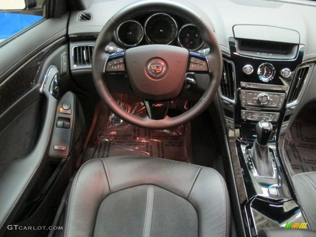 2012 Cadillac CTS -V Coupe Ebony/Ebony Dashboard Photo #69200380