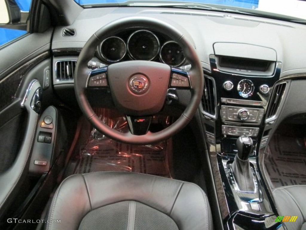 2012 Cadillac CTS -V Coupe Ebony/Ebony Dashboard Photo #69200387