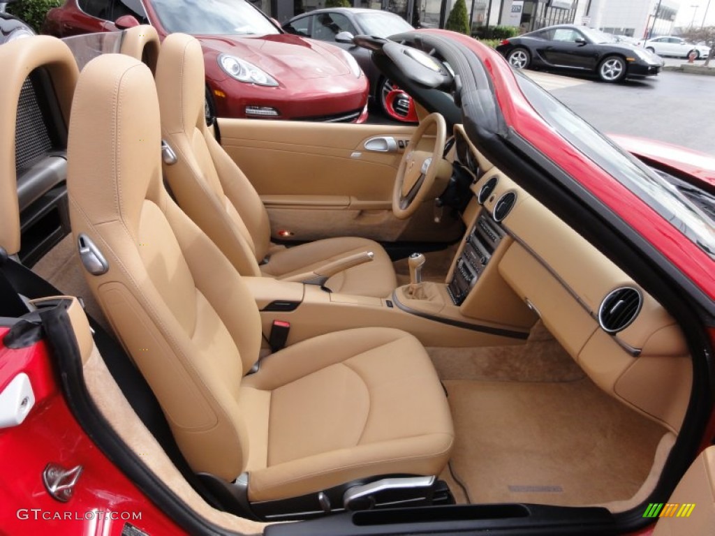 2008 Boxster  - Guards Red / Sand Beige photo #20