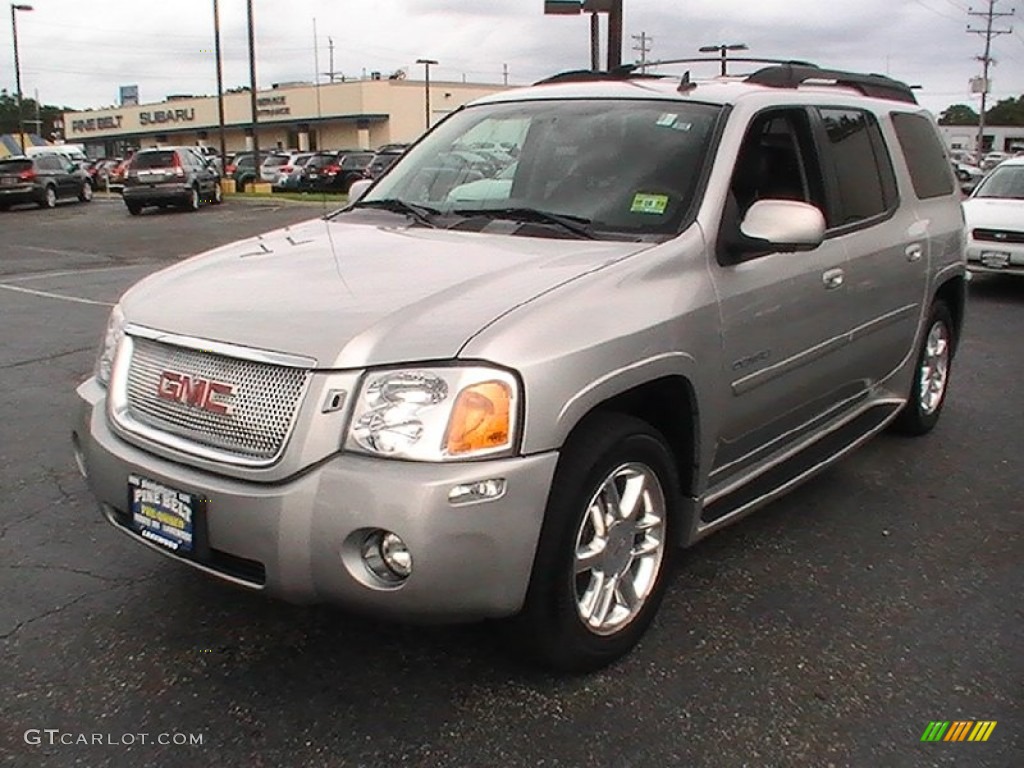 2006 Envoy XL Denali 4x4 - Liquid Silver Metallic / Ebony Black photo #1