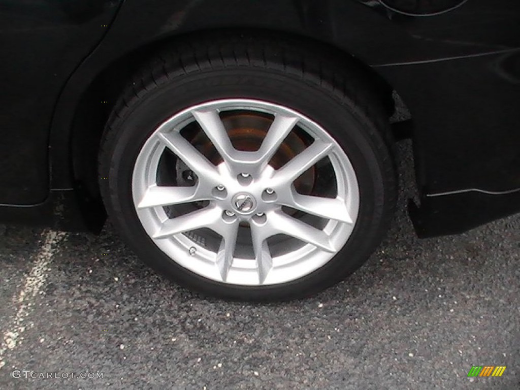 2010 Maxima 3.5 SV - Super Black / Charcoal photo #8