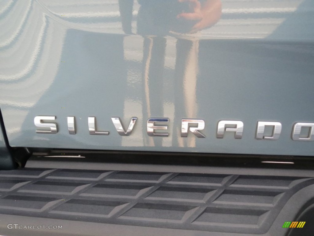 2009 Silverado 1500 LT Texas Edition Extended Cab - Blue Granite Metallic / Ebony photo #18