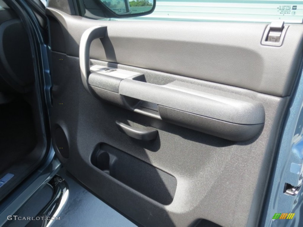 2009 Silverado 1500 LT Texas Edition Extended Cab - Blue Granite Metallic / Ebony photo #24