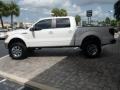 2010 White Platinum Metallic Tri Coat Ford F150 Lariat SuperCrew  photo #6