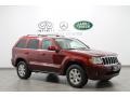2008 Red Rock Crystal Pearl Jeep Grand Cherokee Limited 4x4  photo #1