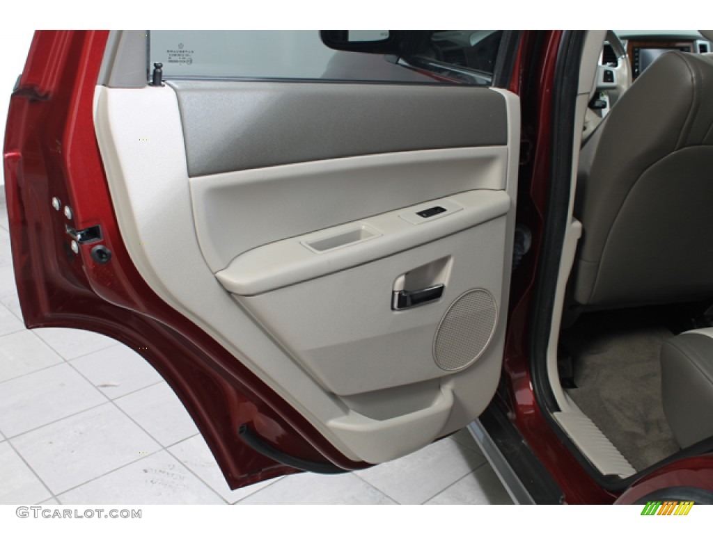 2008 Grand Cherokee Limited 4x4 - Red Rock Crystal Pearl / Dark Khaki/Light Graystone photo #15