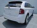 2013 White Platinum Tri-Coat Ford Edge Sport  photo #3