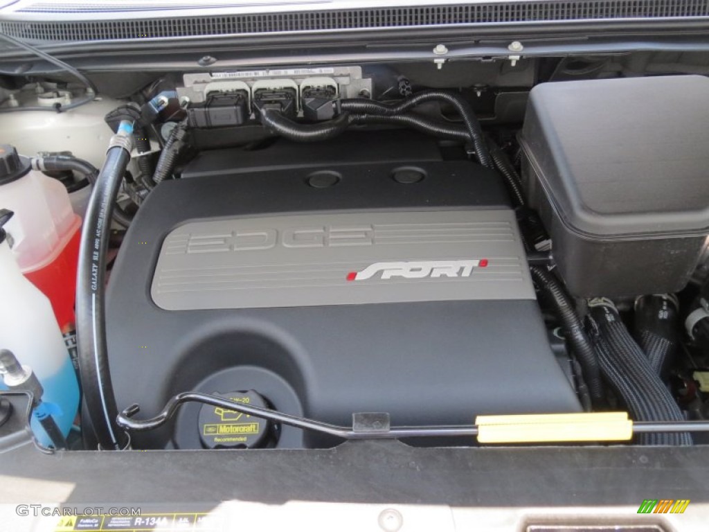 2013 Ford Edge Sport 3.7 Liter DOHC 24-Valve Ti-VCT V6 Engine Photo #69204157