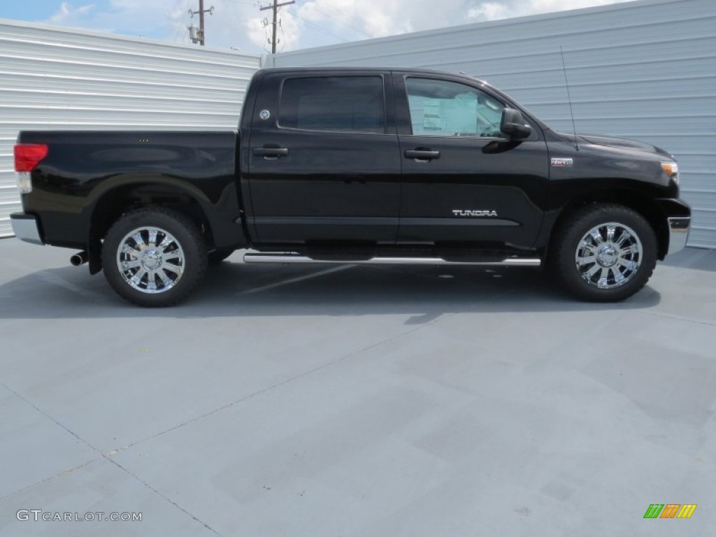 2012 Tundra Texas Edition CrewMax 4x4 - Black / Graphite photo #2