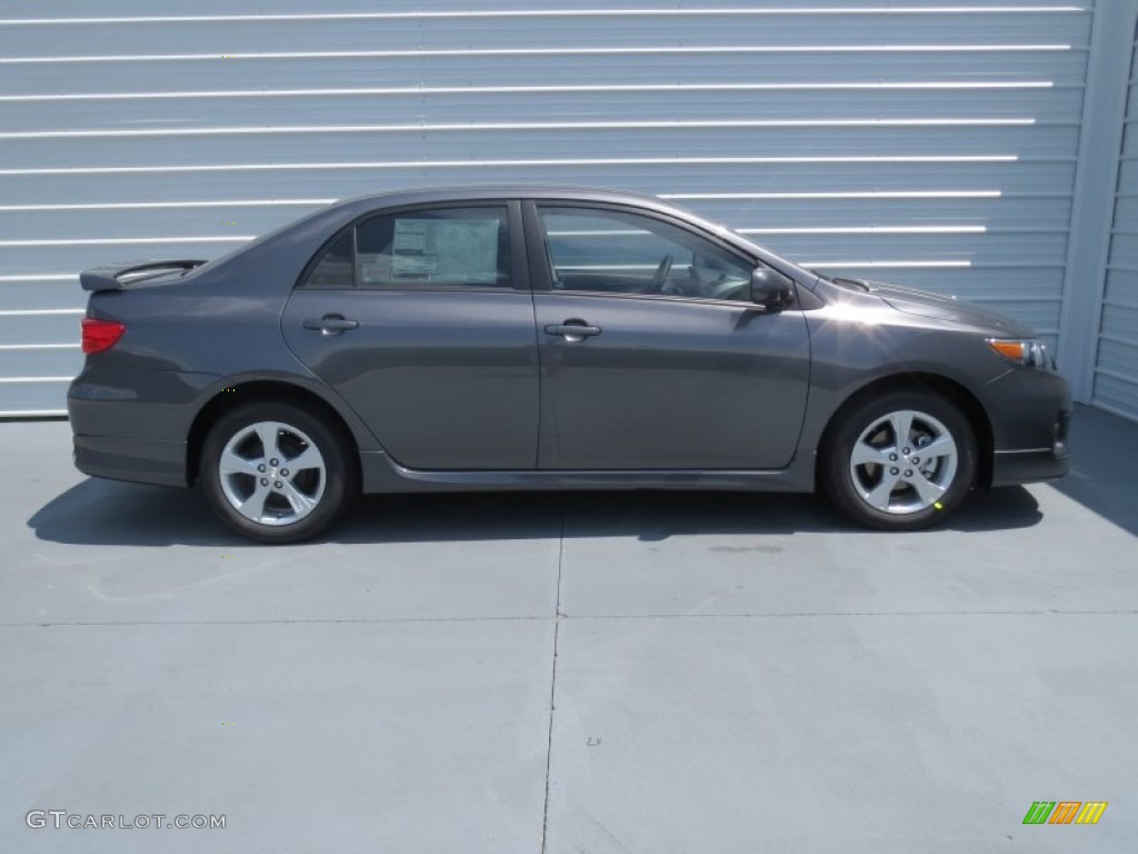 2012 Corolla S - Magnetic Gray Metallic / Dark Charcoal photo #2
