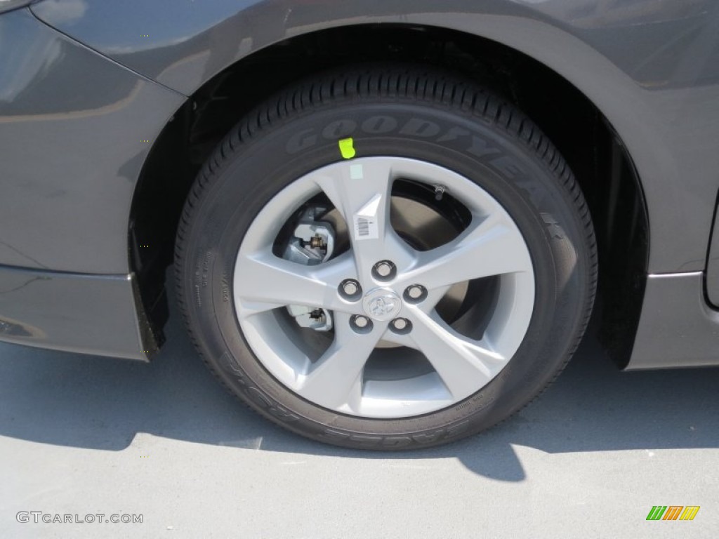 2012 Corolla S - Magnetic Gray Metallic / Dark Charcoal photo #9